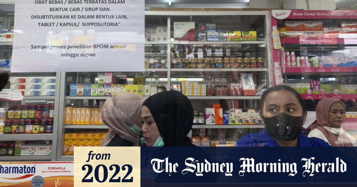 Australia sends antidote to Indonesia amid surge of ‘cough syrup’ child deaths